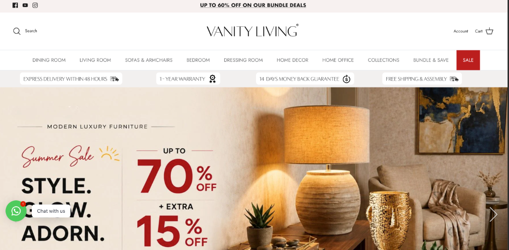Vanity Living Store